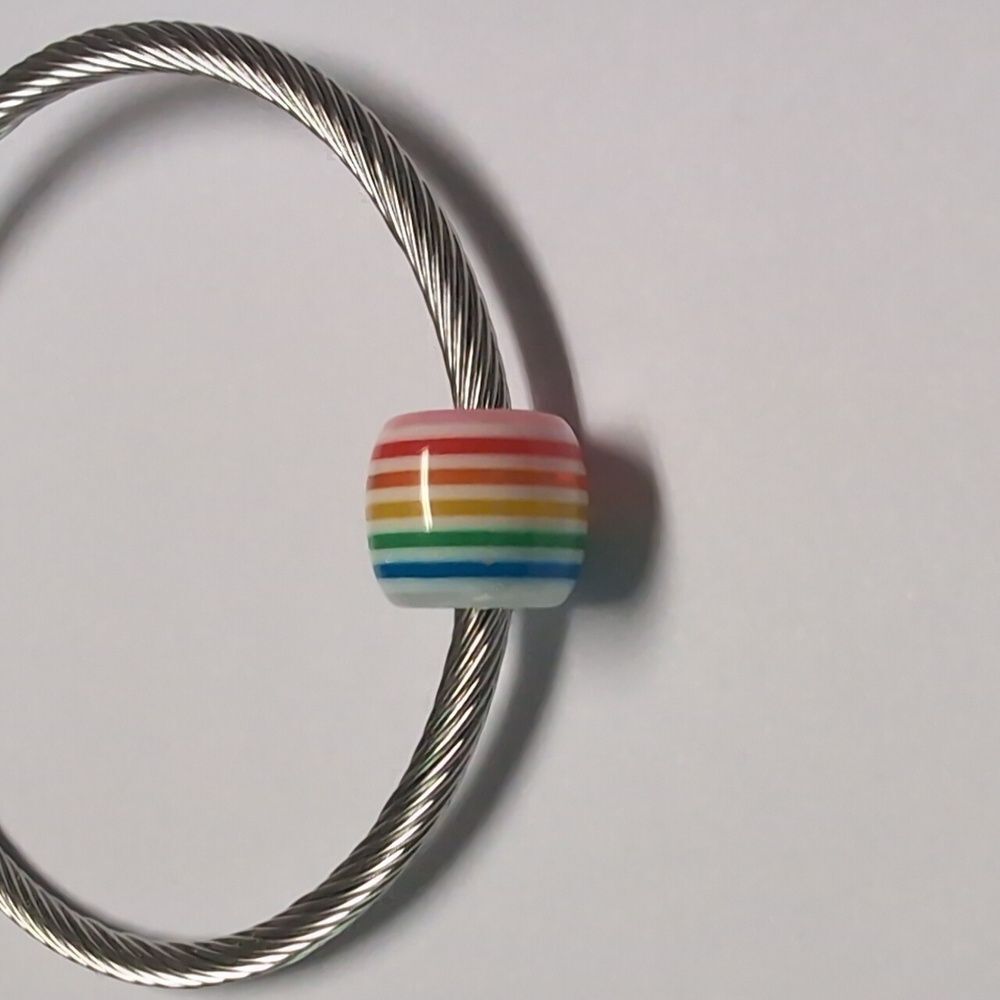 Rainbow Charm for Pandora‎ Style Bracelet